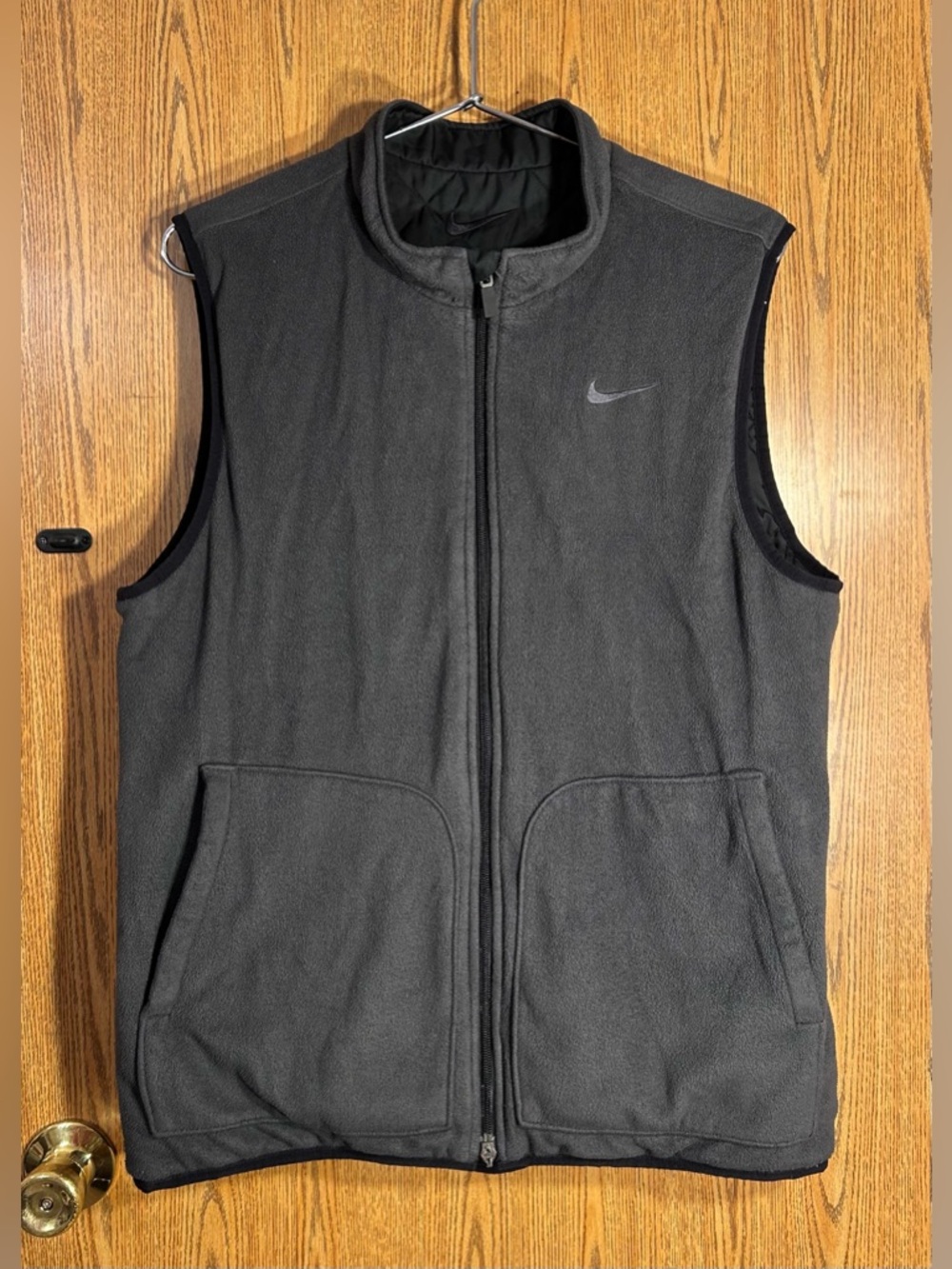 Y2K Nike Reversible Quilted Vest - Picture 2 of 8